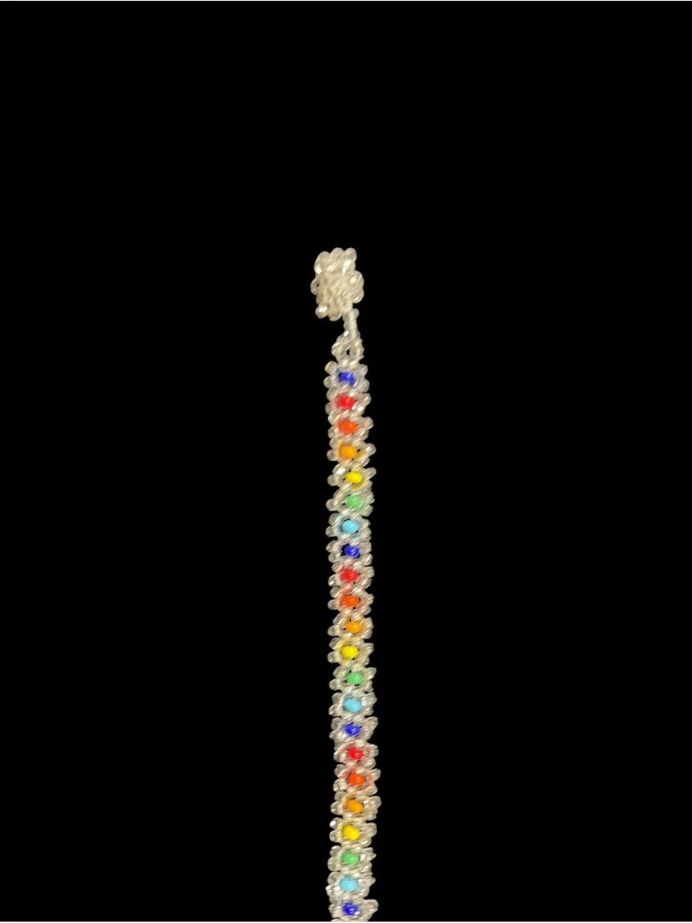 Multicolor Beaded Bracelet - Rainbow